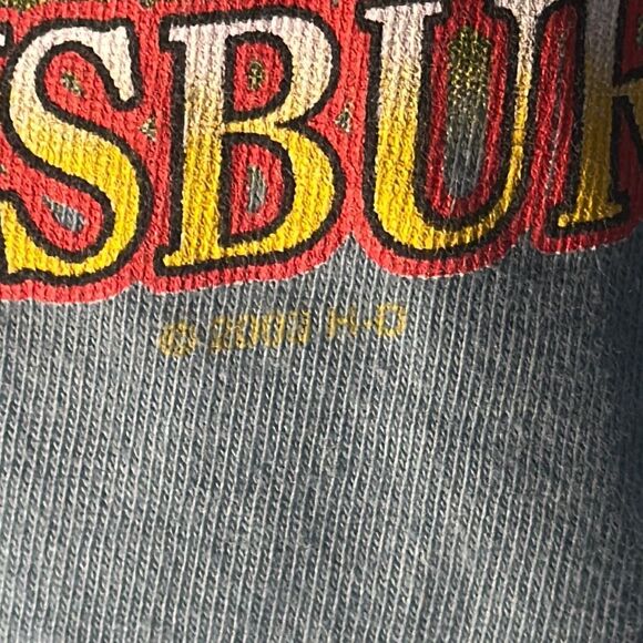 Harley Davidson Gettysburg Blue green Short Sleeve Tshirt size XXL 2XL - Picture 7 of 7